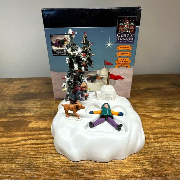 Lemax 2004 Angel’s Wings Lighted & Animated Accent Christmas Village Accent - Picture 1 of 13